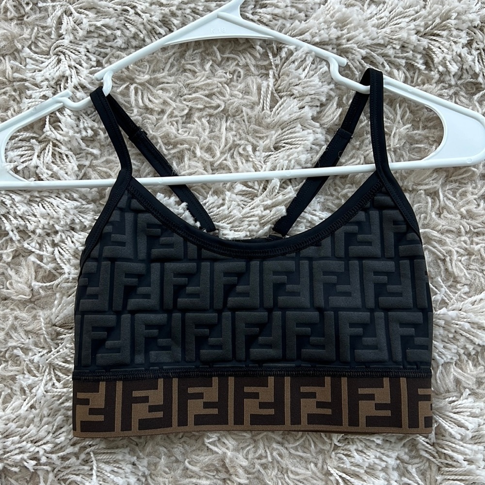 FENDI - LOGO BRA